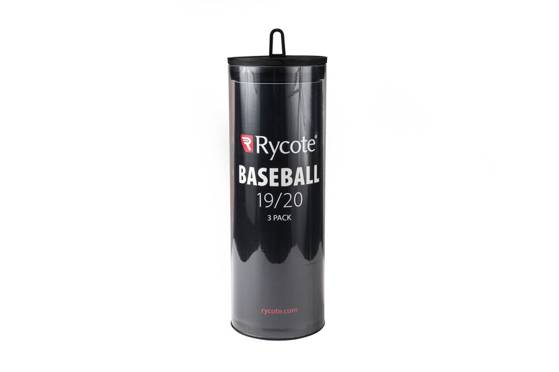 BASEBALL BLACK (19/20MM) - 3 PACK