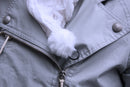 WHITE LAVALIER WINDJAMMER - SINGLE